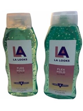 New 2 LA Looks Flex Hold Level 8
Hold Alcohol Free Hair
Gel 20oz New